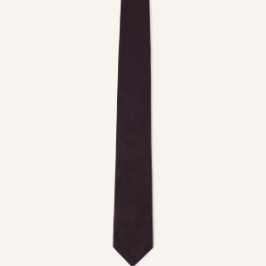 PLAIN SILK PIQUE TIE