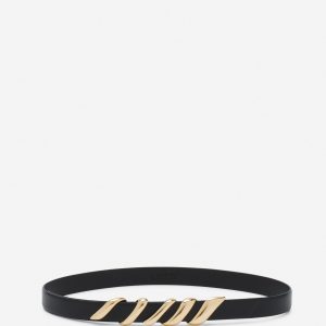 M??LODIE RIBBON LEATHER BELT