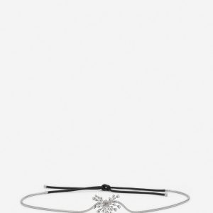 TRAVIATA BY LANVIN BRASS AND LEATHER BELT