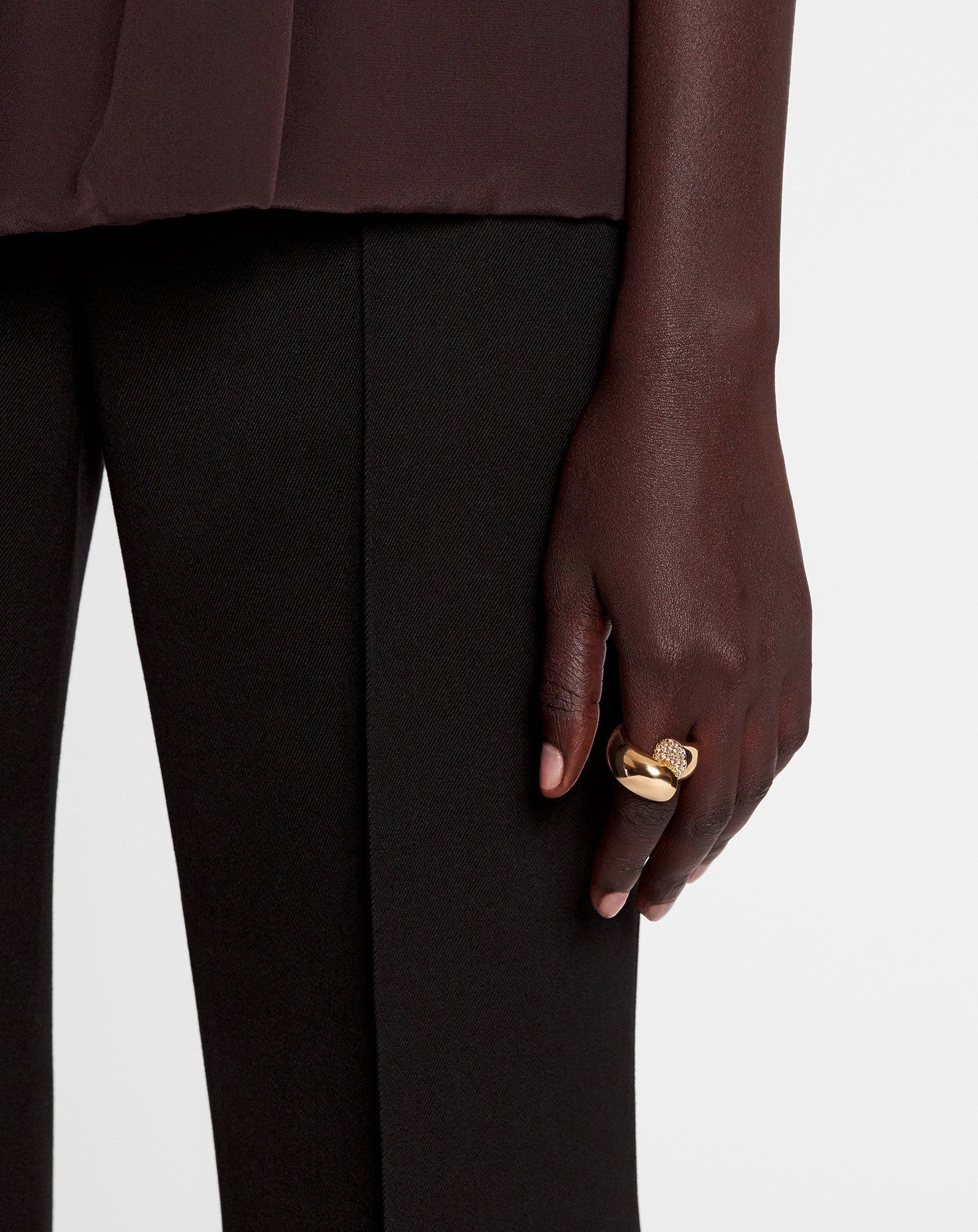 SEQUENCE BY LANVIN RHINESTONE RING - Image 2