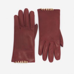 MELODIE BY LANVIN LEATHER GLOVES
