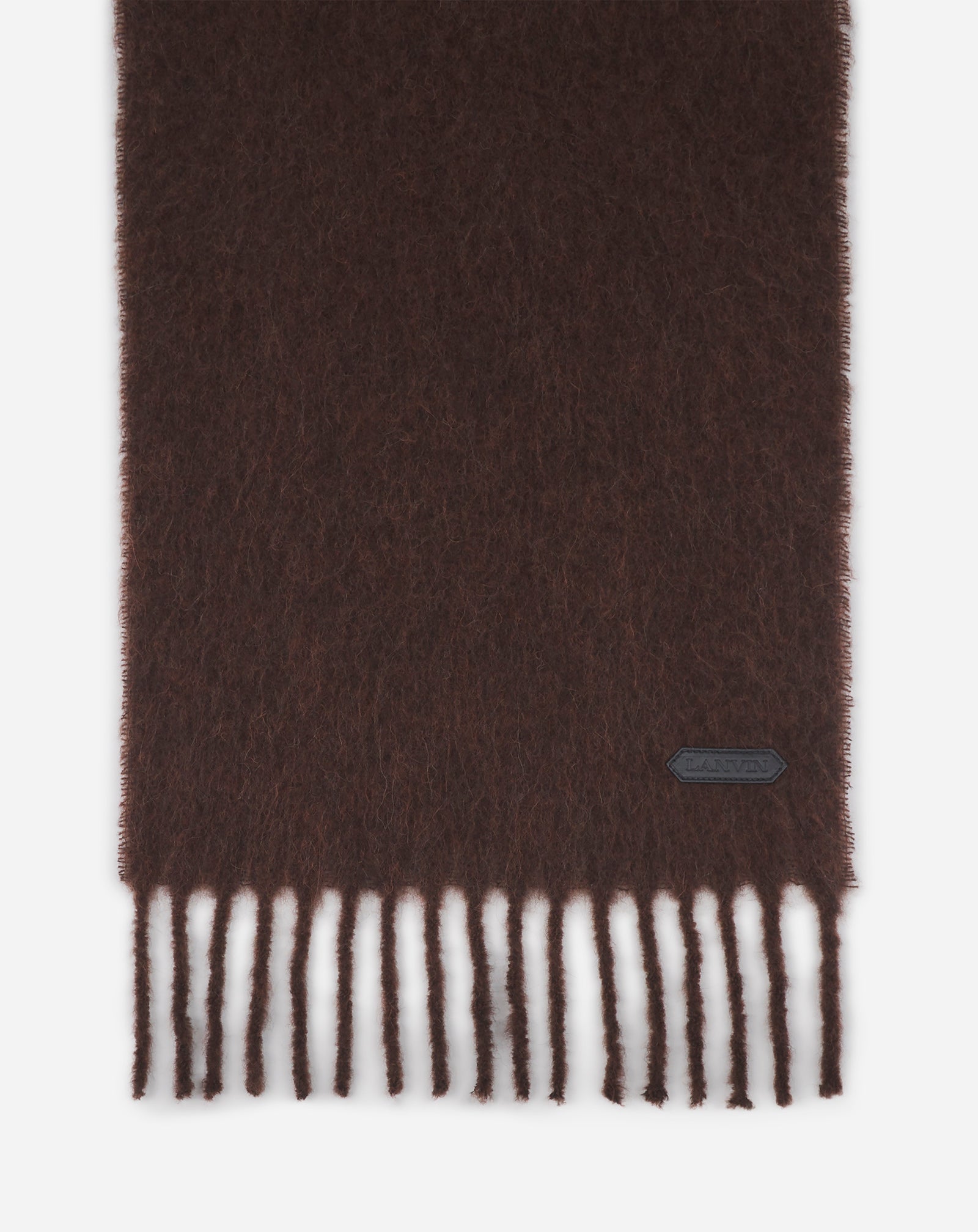LANVIN FRINGED SCARF IN WOOL - Image 6
