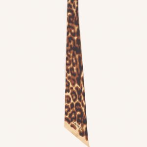 LEOPARD PRINT SILK TWILLY