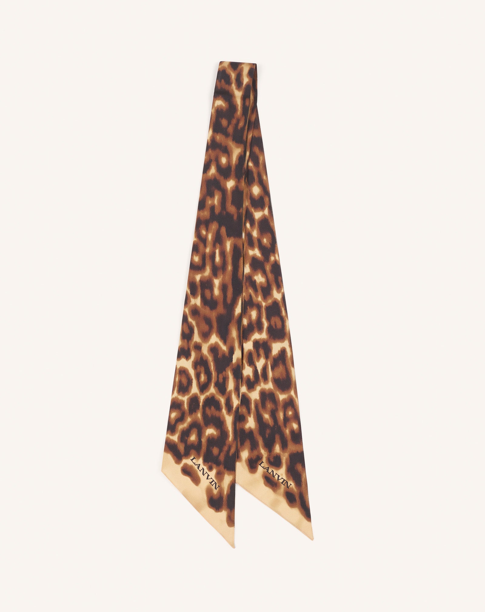 LEOPARD PRINT SILK TWILLY - Image 2