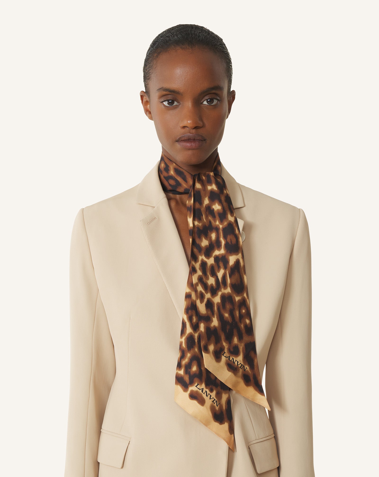 LEOPARD PRINT SILK TWILLY - Image 4