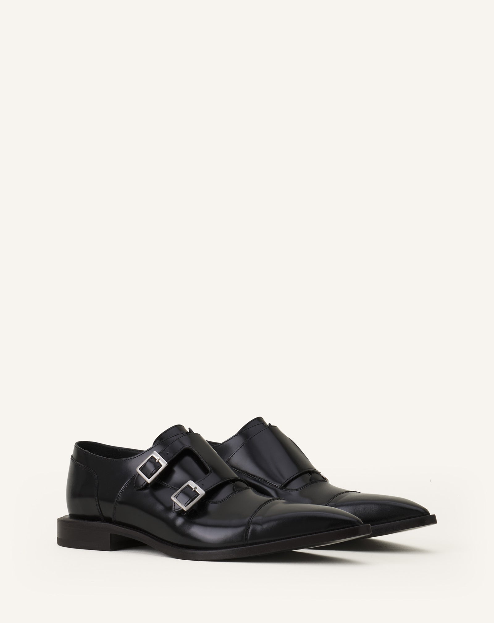 MONK SHOES IN GLOSSY LEATHER - Image 2