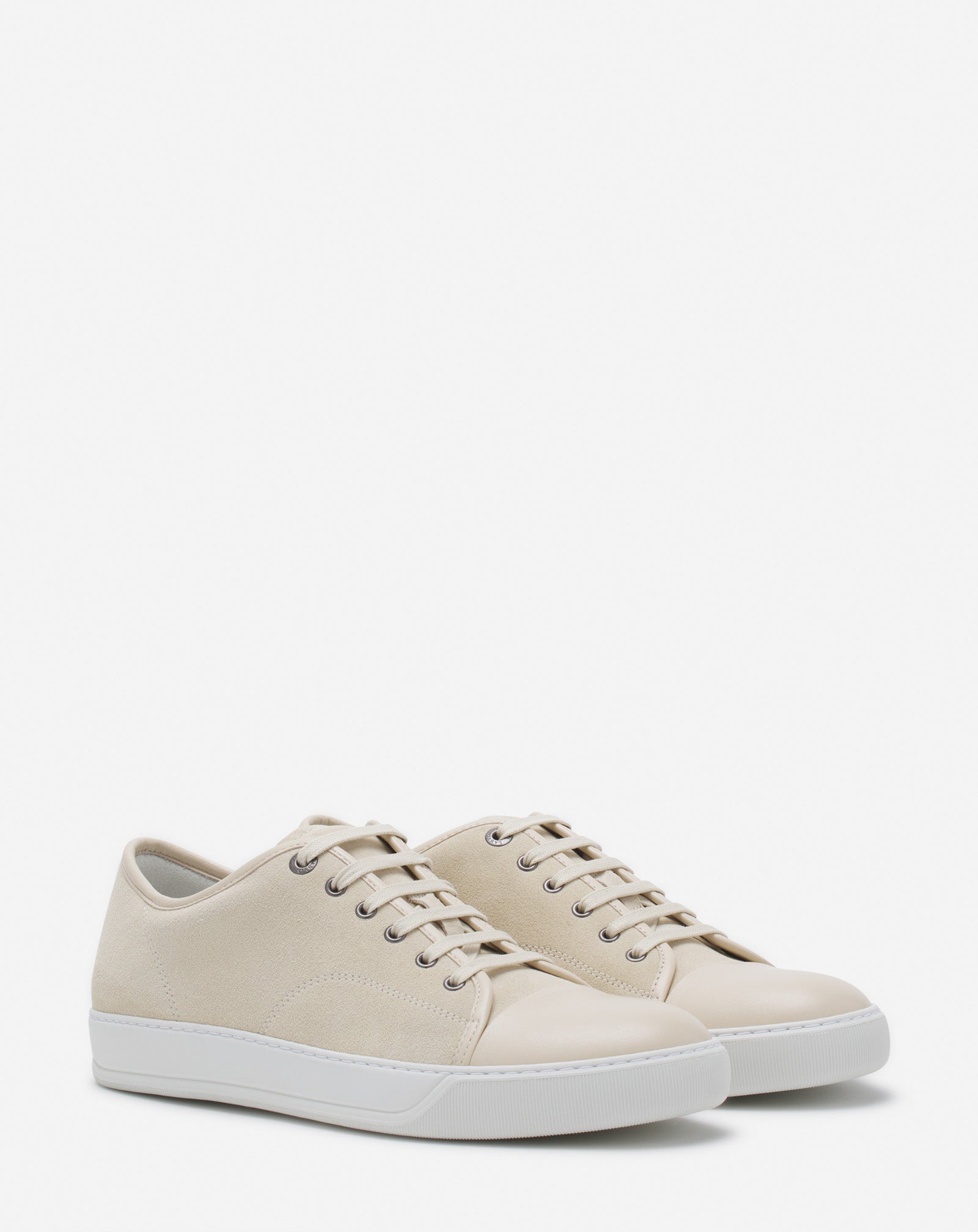 DBB1 LEATHER AND SUEDE SNEAKERS - Image 2