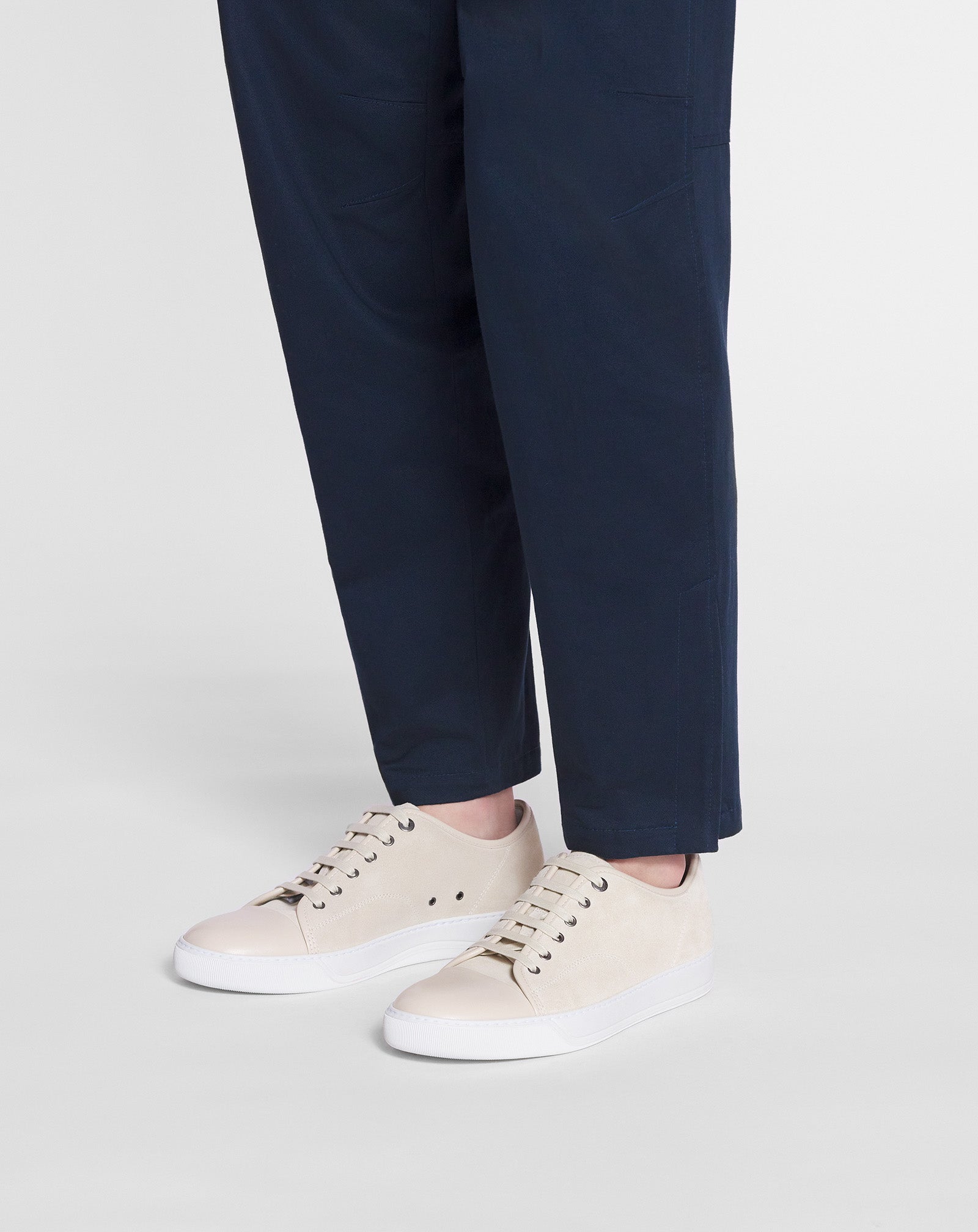 DBB1 LEATHER AND SUEDE SNEAKERS - Image 6