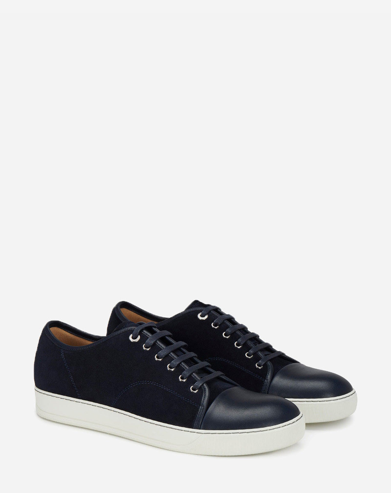 DBB1 LEATHER AND SUEDE SNEAKERS - Image 2