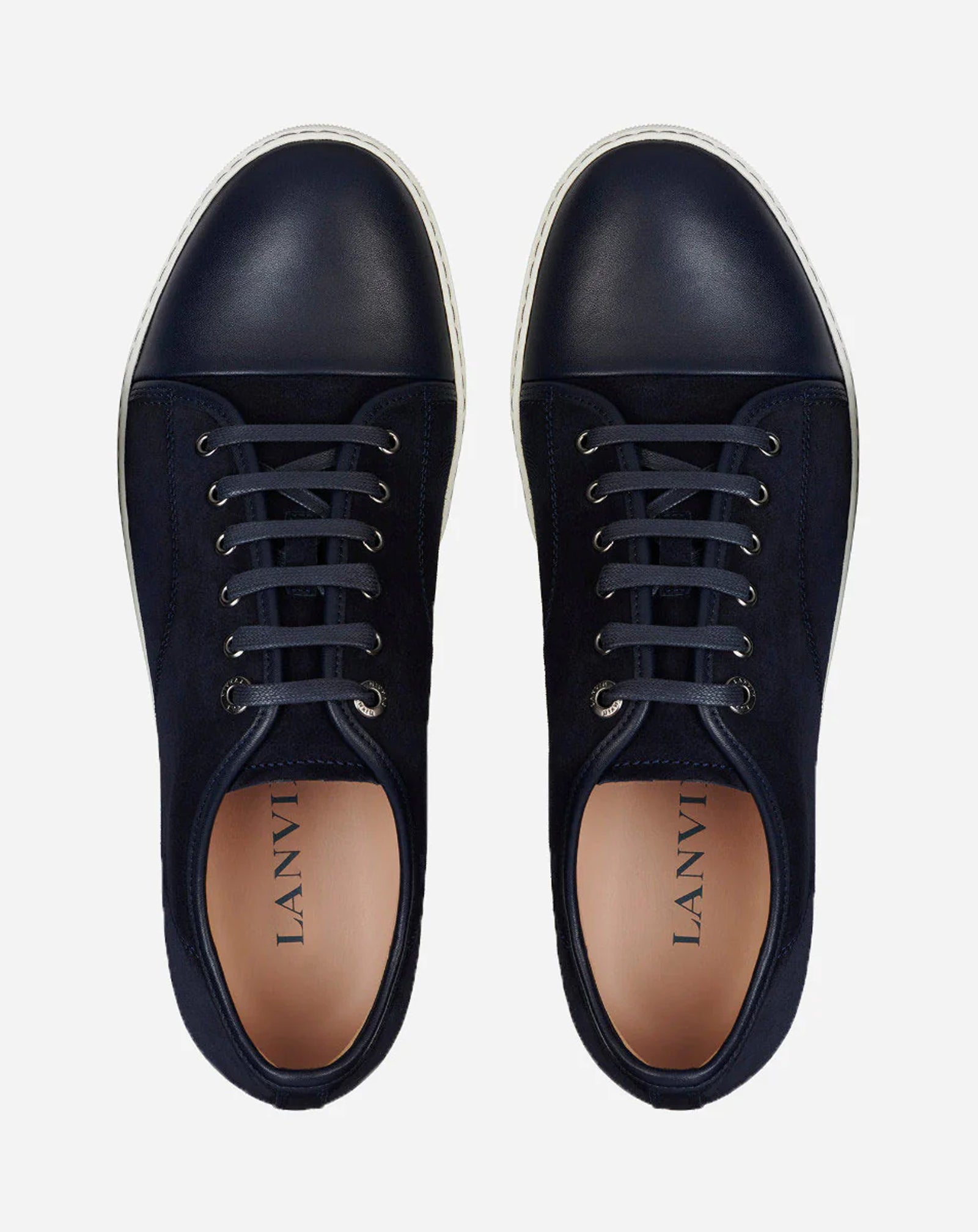 DBB1 LEATHER AND SUEDE SNEAKERS - Image 3