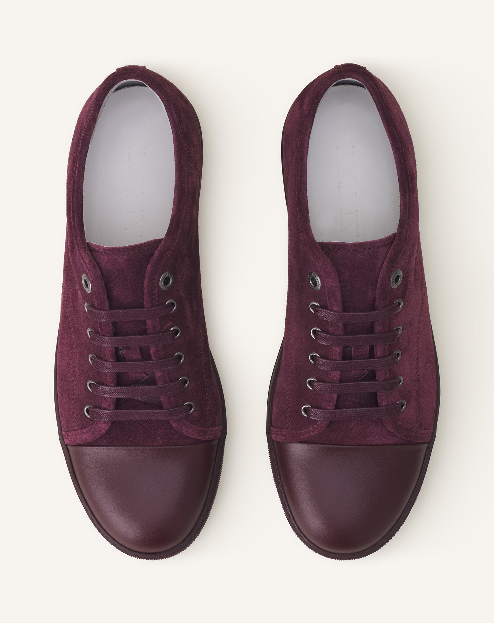 DBB1 LEATHER AND SUEDE SNEAKERS - Image 4