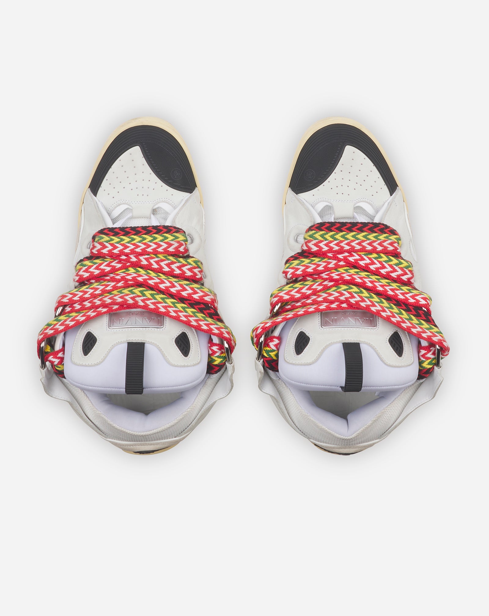 LEATHER CURB SNEAKERS - Image 3