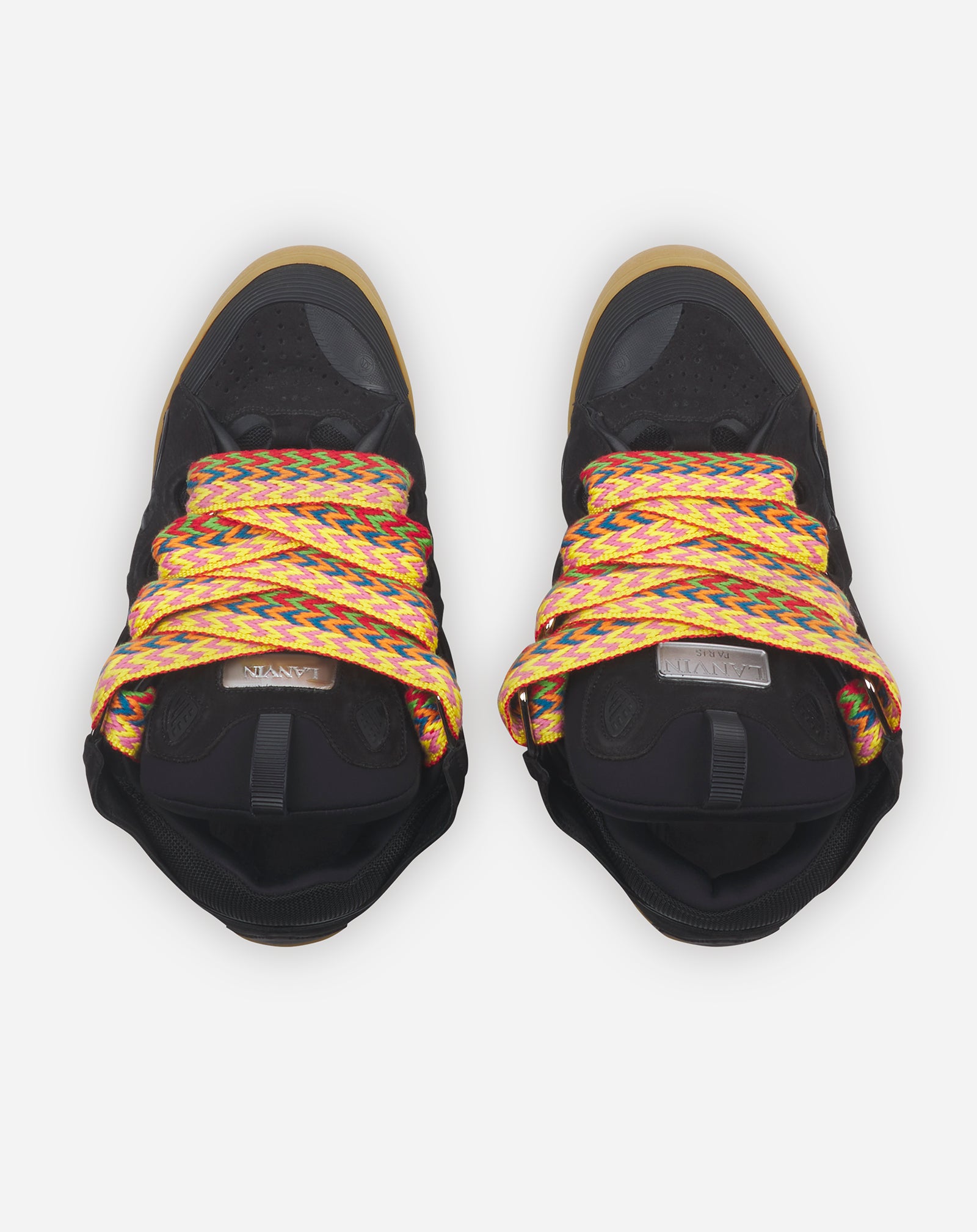 LEATHER CURB SNEAKERS - Image 3