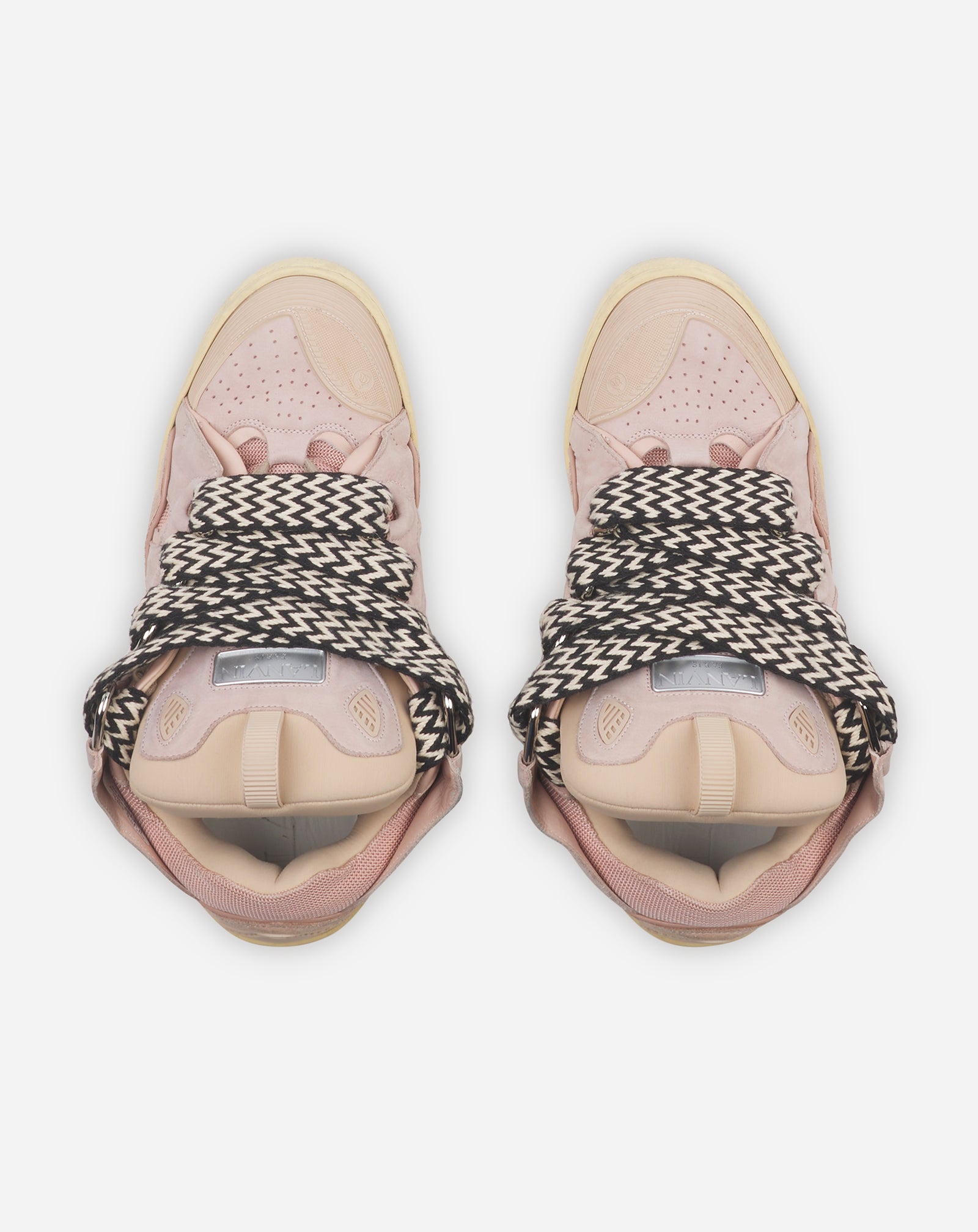 LEATHER CURB SNEAKERS - Image 3