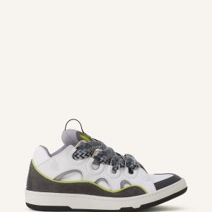 CURB LEATHER SNEAKERS