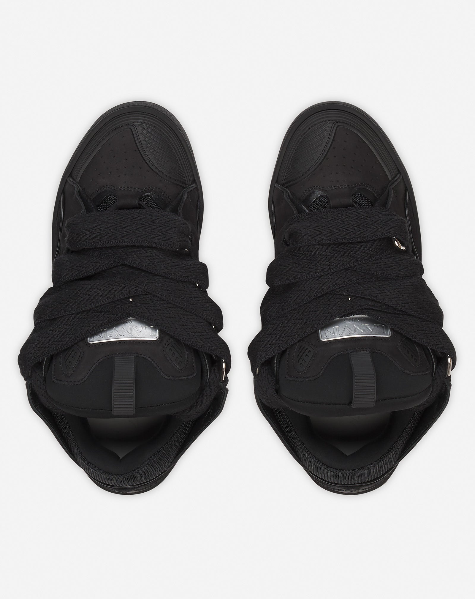 LEATHER CURB SNEAKERS - Image 3