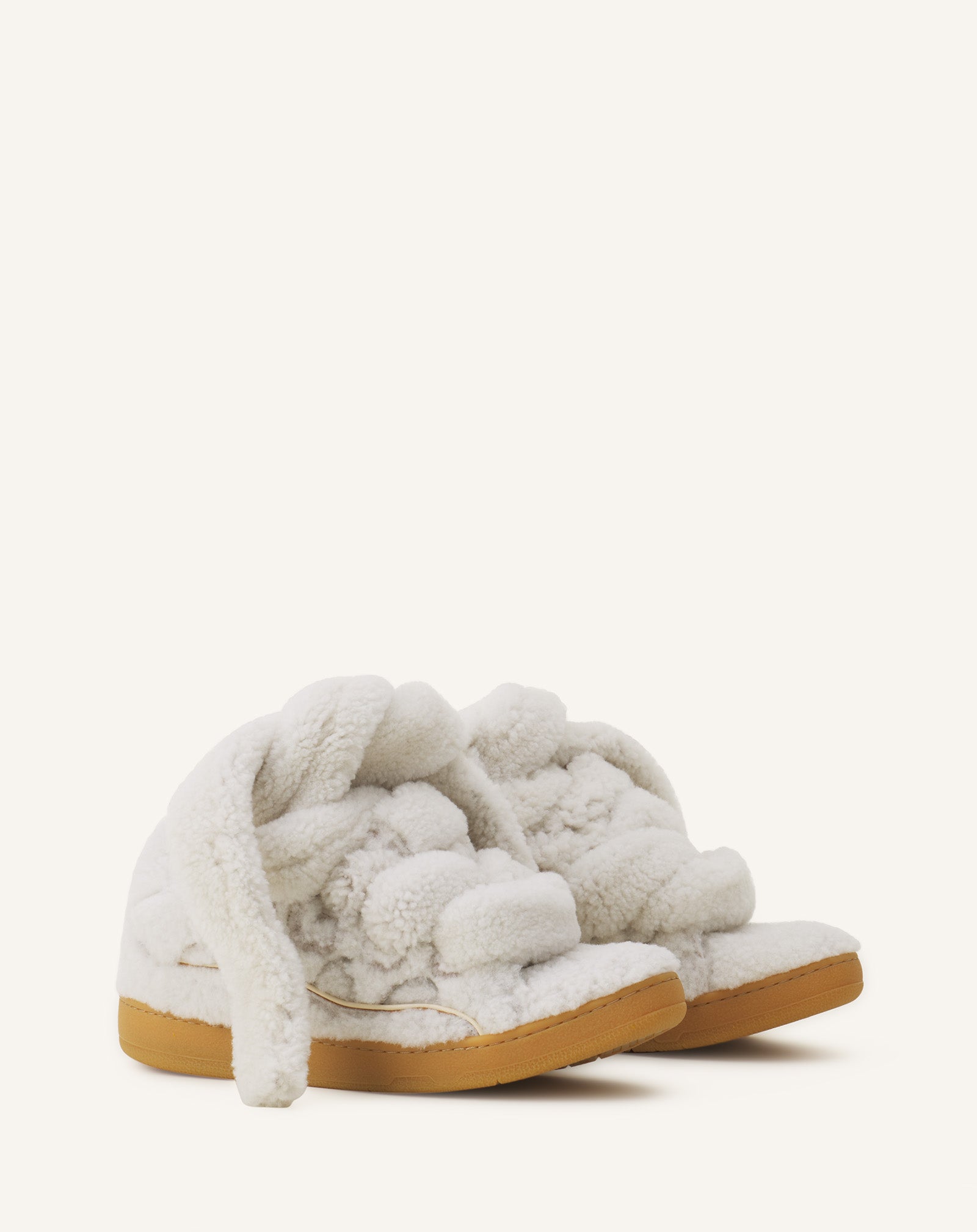 CURB SNEAKERS IN SHEARLING - Image 2