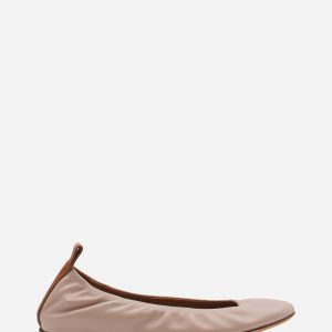 THE LEATHER BALLERINA FLAT