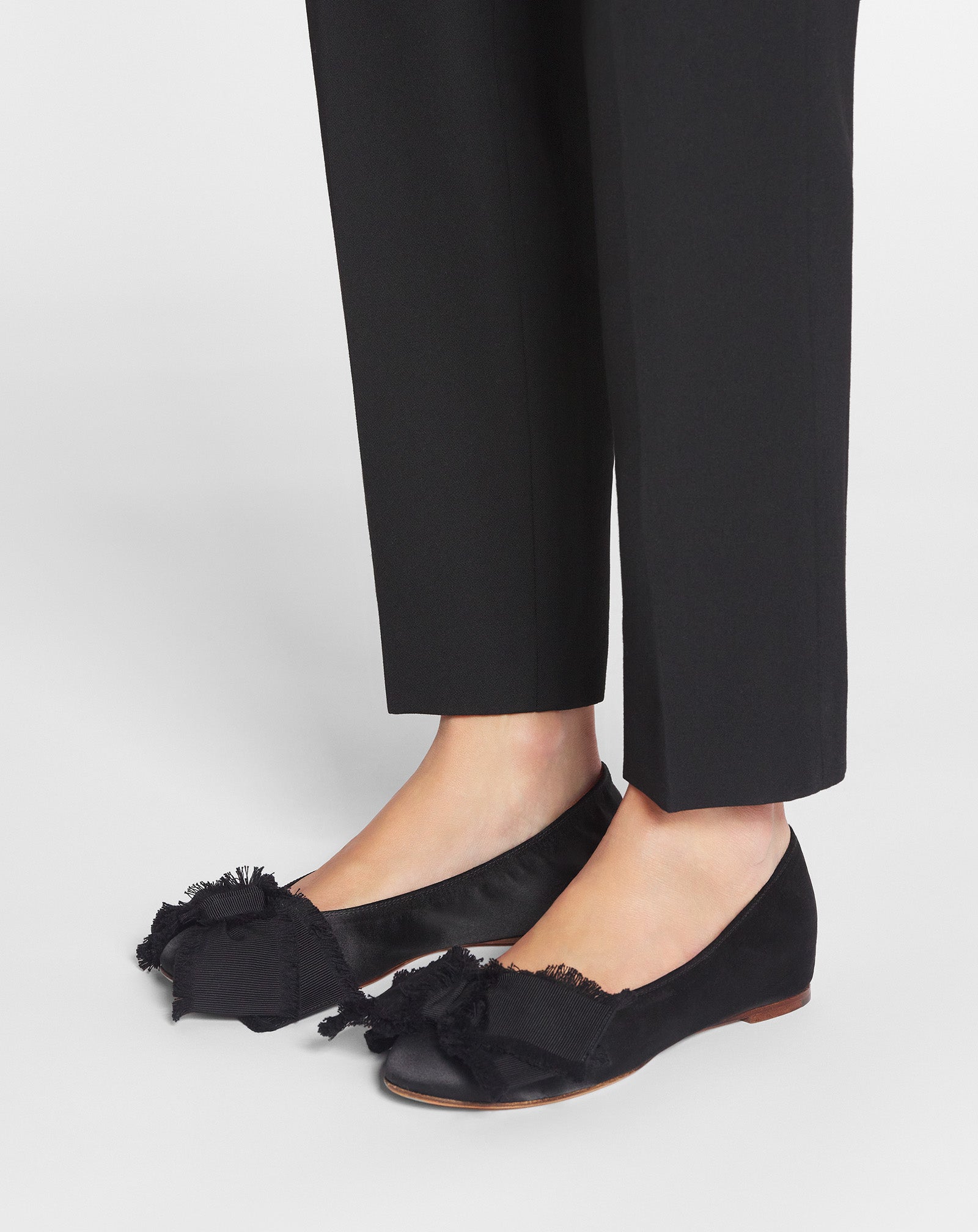 BALLERINA FLAT WITH A SATIN BOW - Image 6