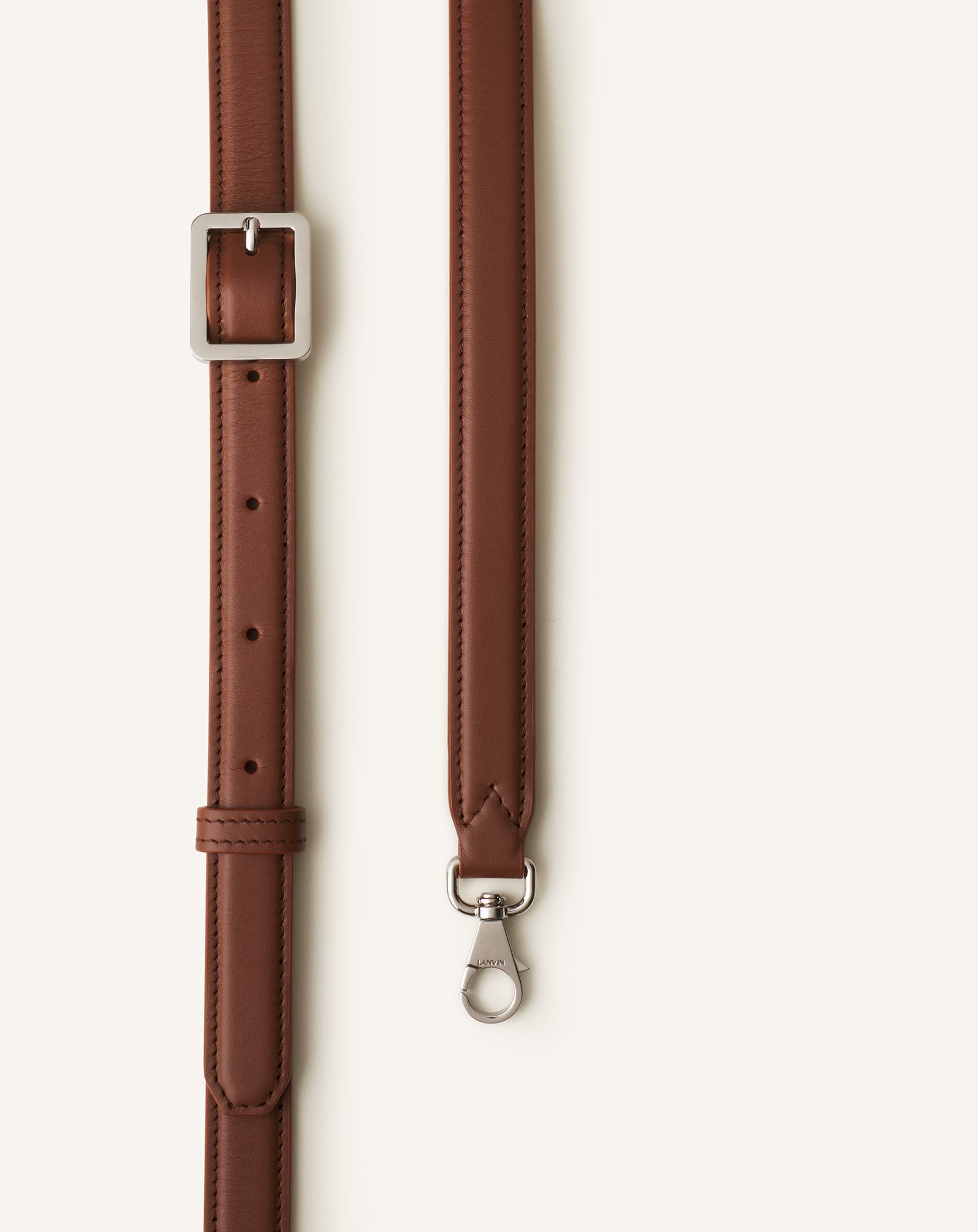 COMPAGNON ASYMMETRICAL LEATHER CLUTCH BAG - Image 7