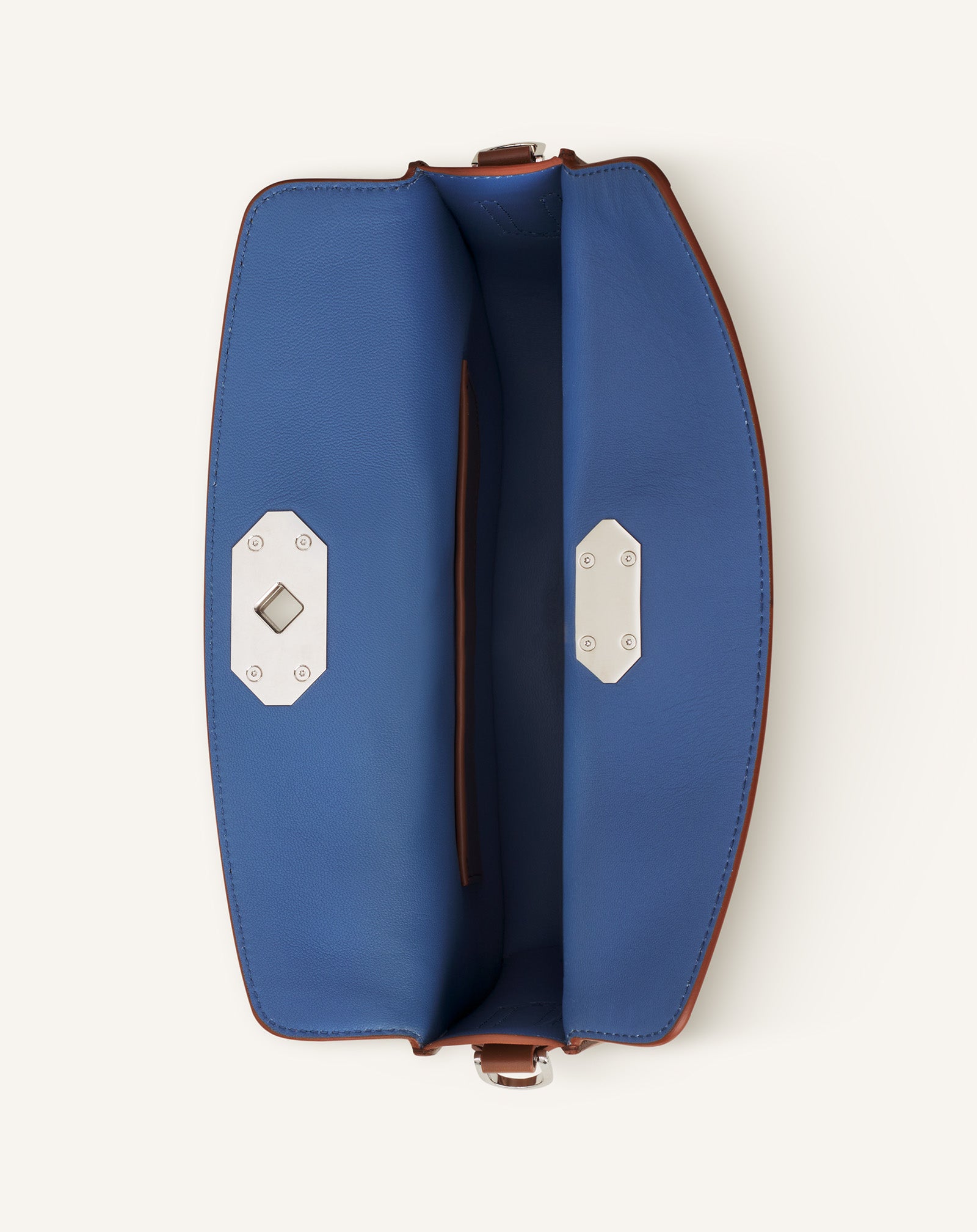 COMPAGNON ASYMMETRICAL LEATHER CLUTCH BAG - Image 8