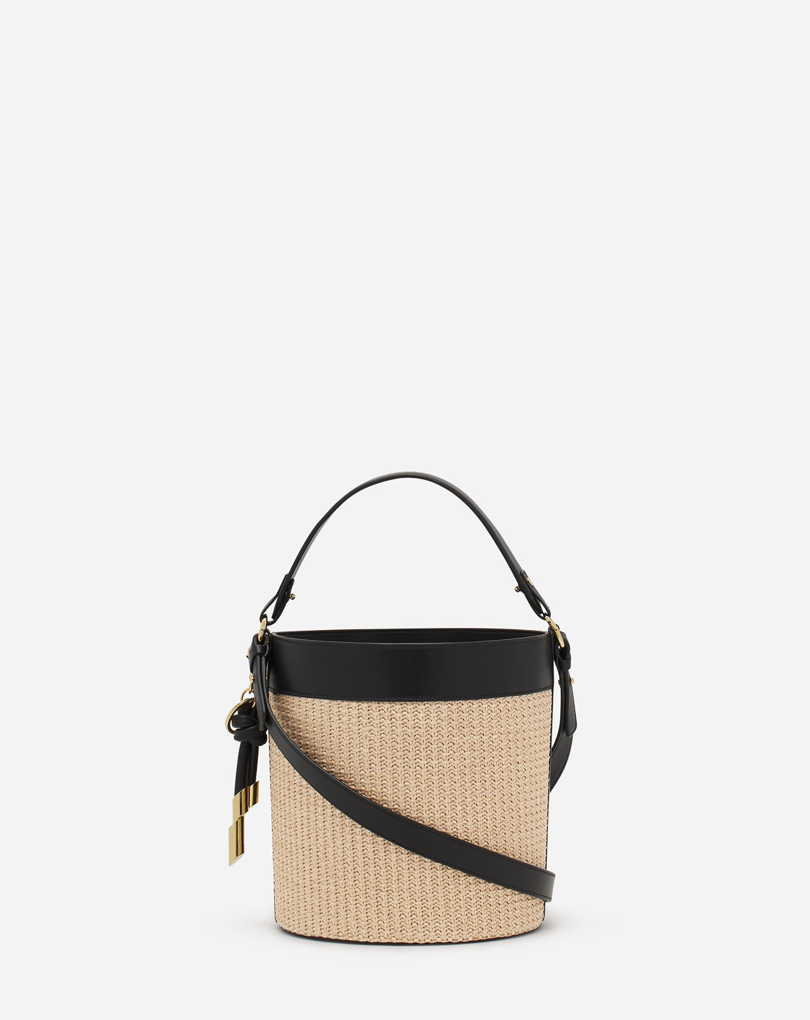S??QUENCE RAFFIA BUCKET BAG - Image 4