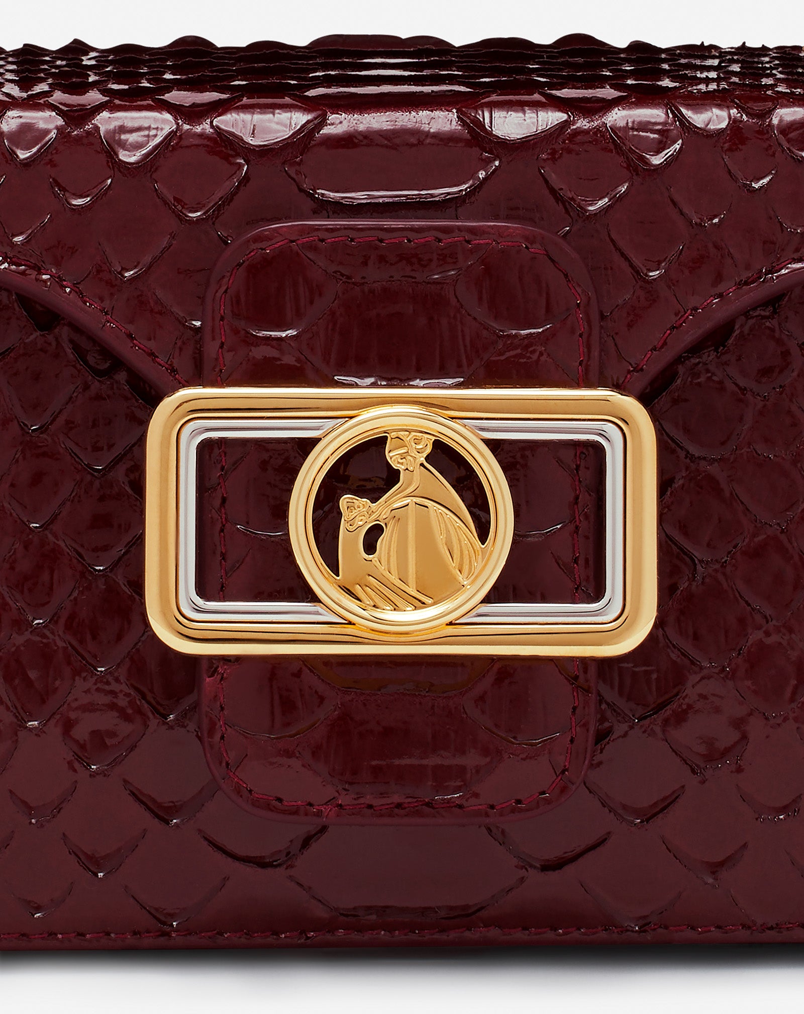 PENCIL CAT PYTHON AND RHINESTONE BAG - Image 5