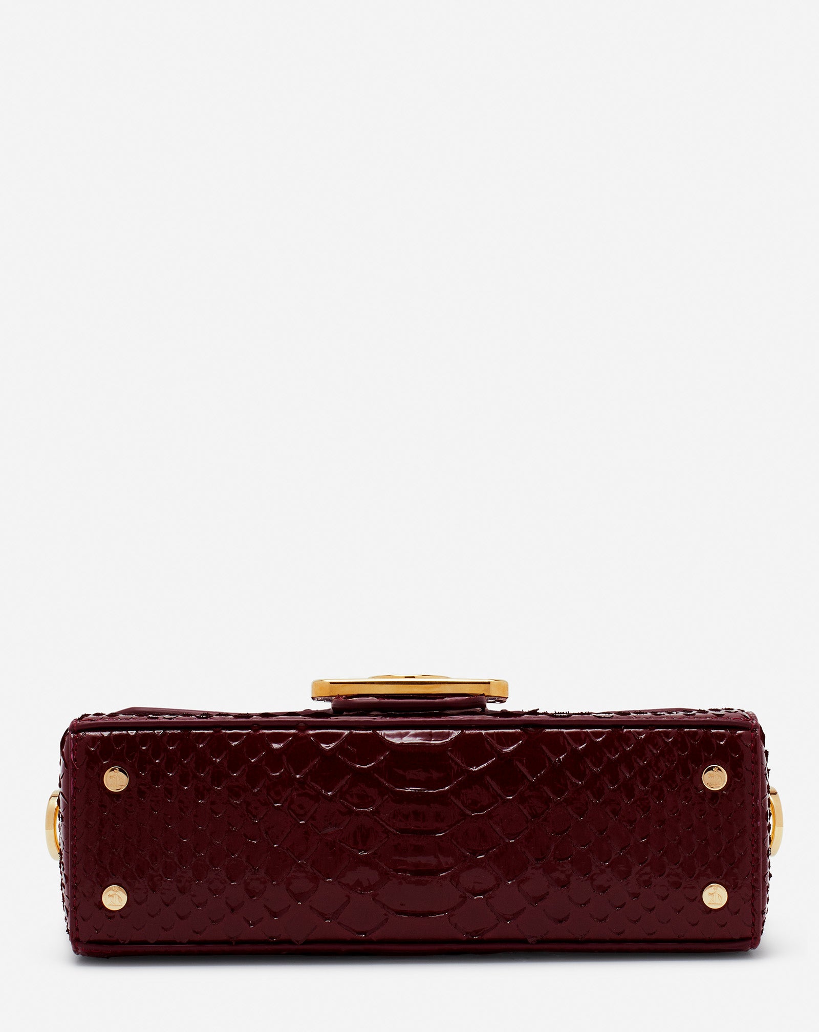 PENCIL CAT PYTHON AND RHINESTONE BAG - Image 9