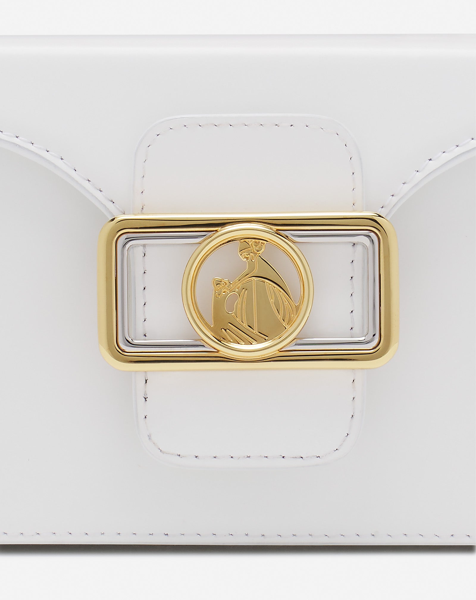 PENCIL CAT BAG IN LEATHER AND RHINESTONES - Image 4