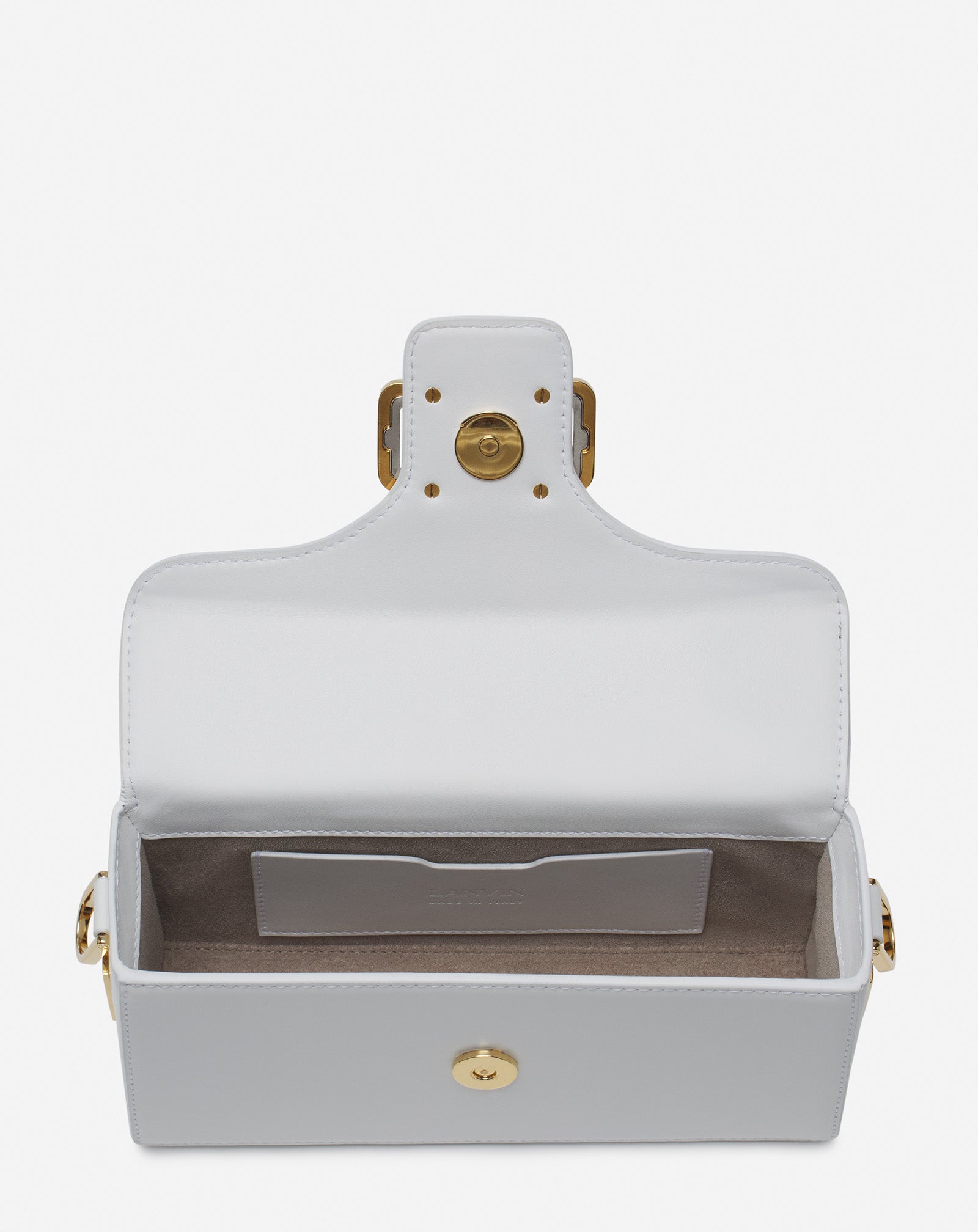 PENCIL CAT BAG IN LEATHER AND RHINESTONES - Image 7