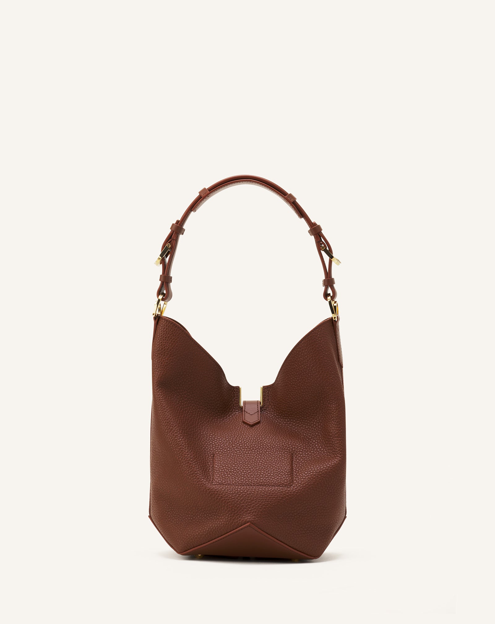 CATCH BY LANVIN MEDIUM LEATHER BUCKET BAG - Image 3