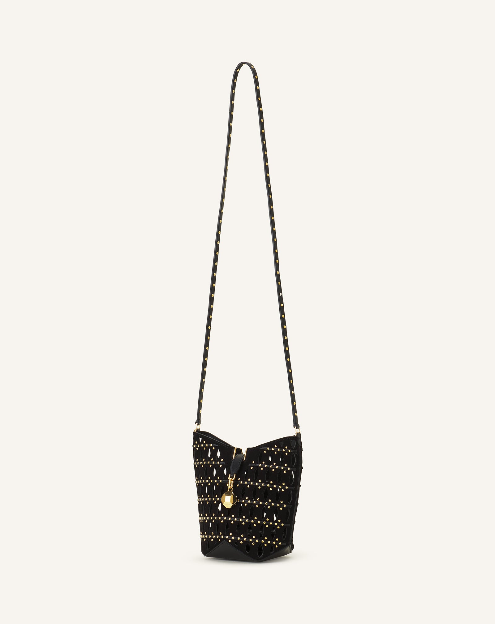 CATCH NANO BY LANVIN BUCKET BAG IN SUEDE - Image 2