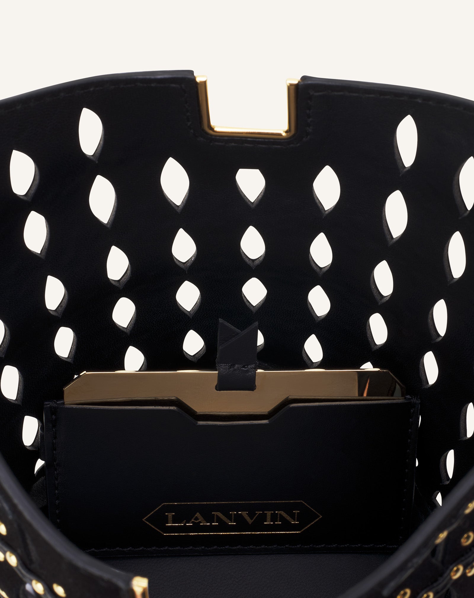 CATCH NANO BY LANVIN BUCKET BAG IN SUEDE - Image 7