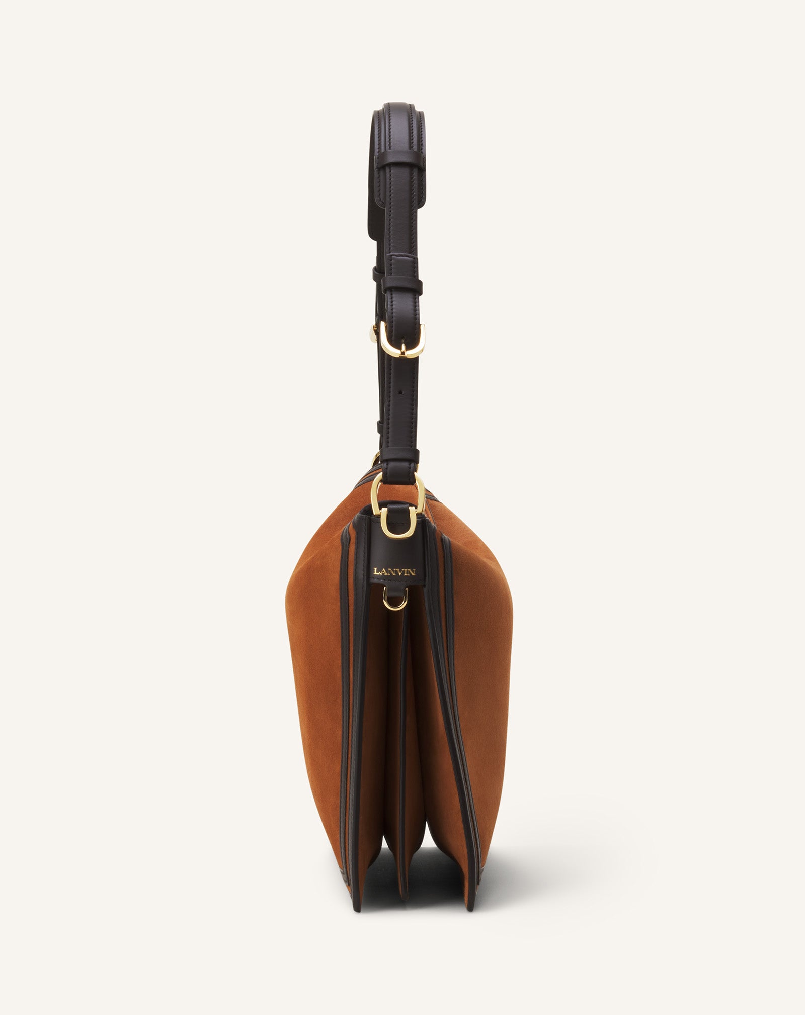 COMPAGNON ASYMMETRICAL BAG IN SUEDE - Image 4