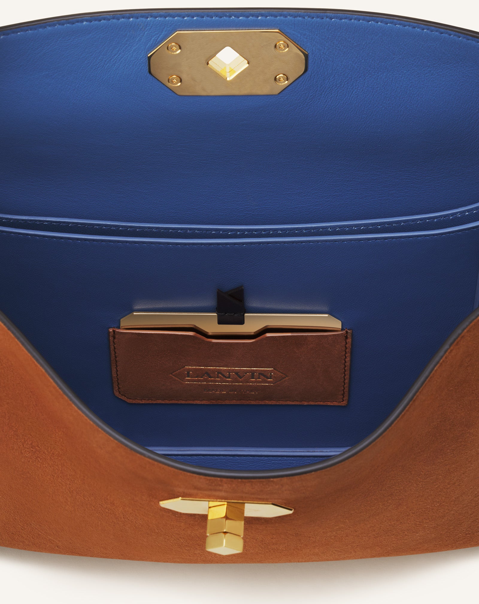 COMPAGNON ASYMMETRICAL BAG IN SUEDE - Image 6