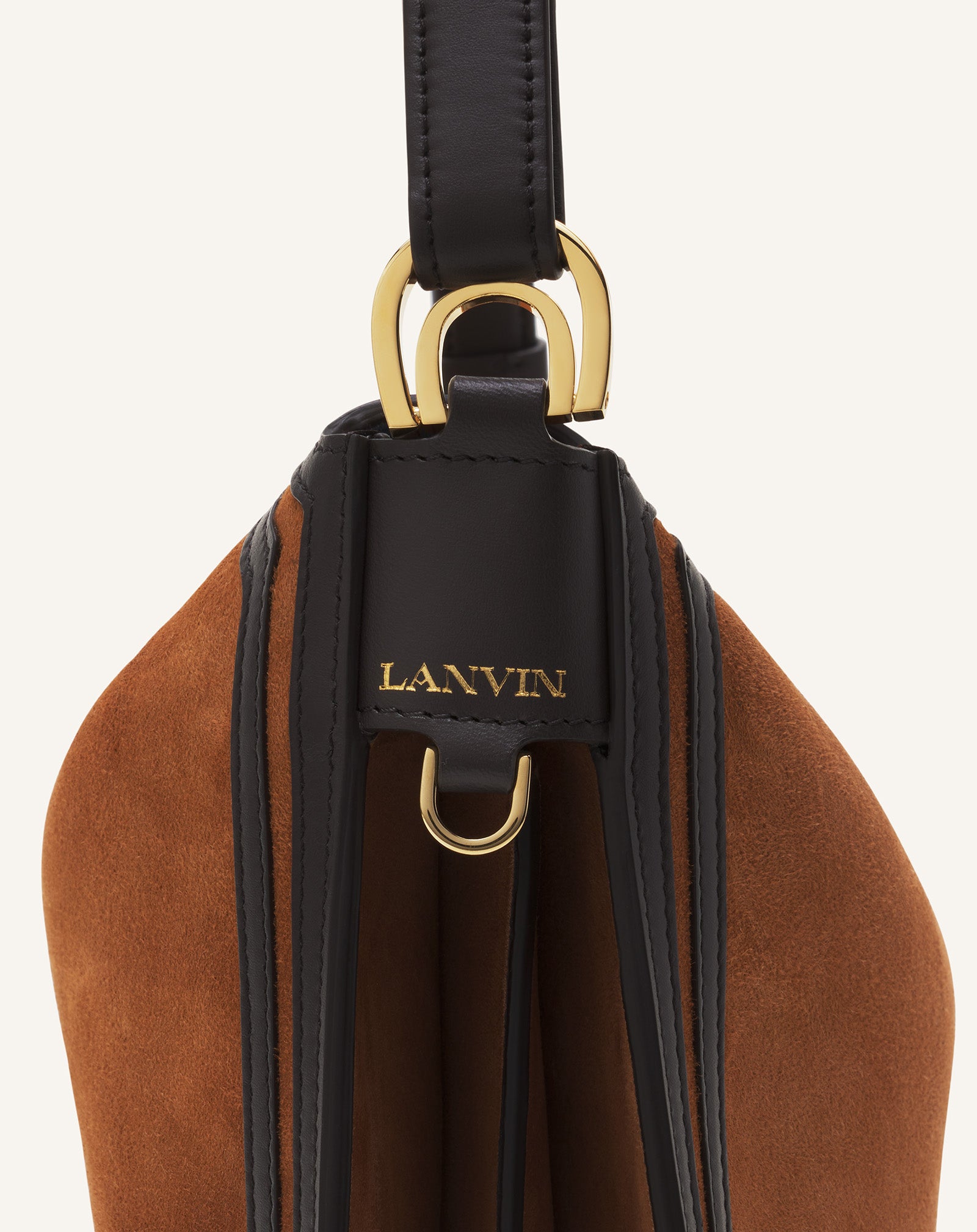 COMPAGNON ASYMMETRICAL BAG IN SUEDE - Image 7