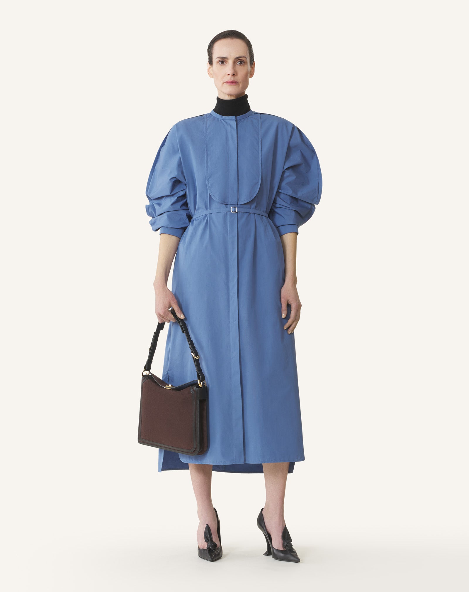 COMPAGNON ASYMMETRICAL BAG IN SUEDE - Image 10