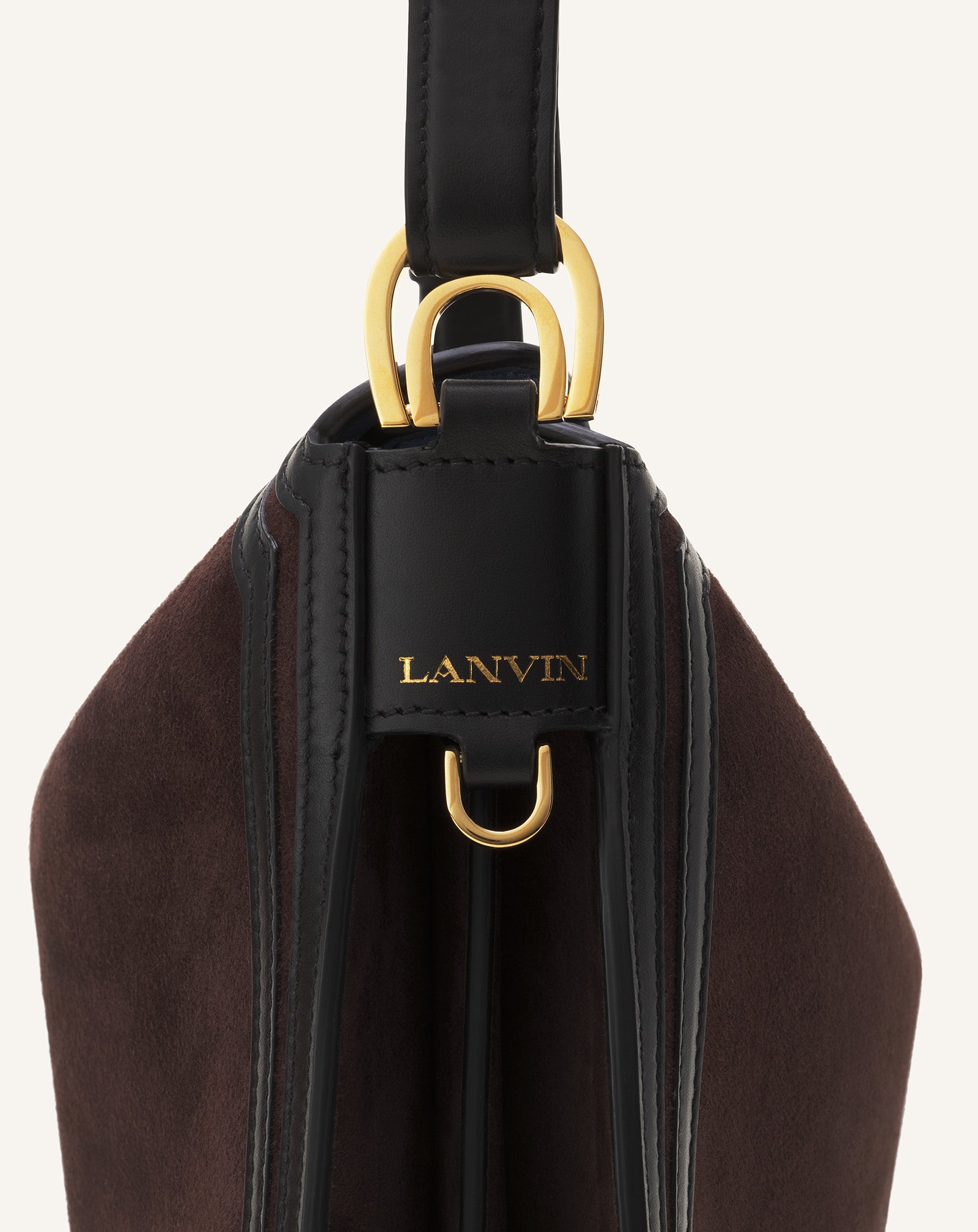 COMPAGNON ASYMMETRICAL BAG IN SUEDE - Image 7