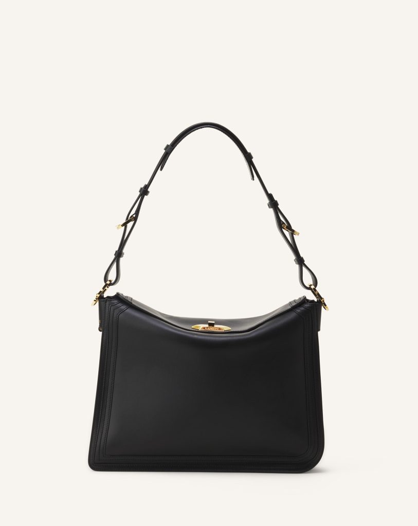 COMPAGNON ASYMMETRICAL BAG IN LEATHER