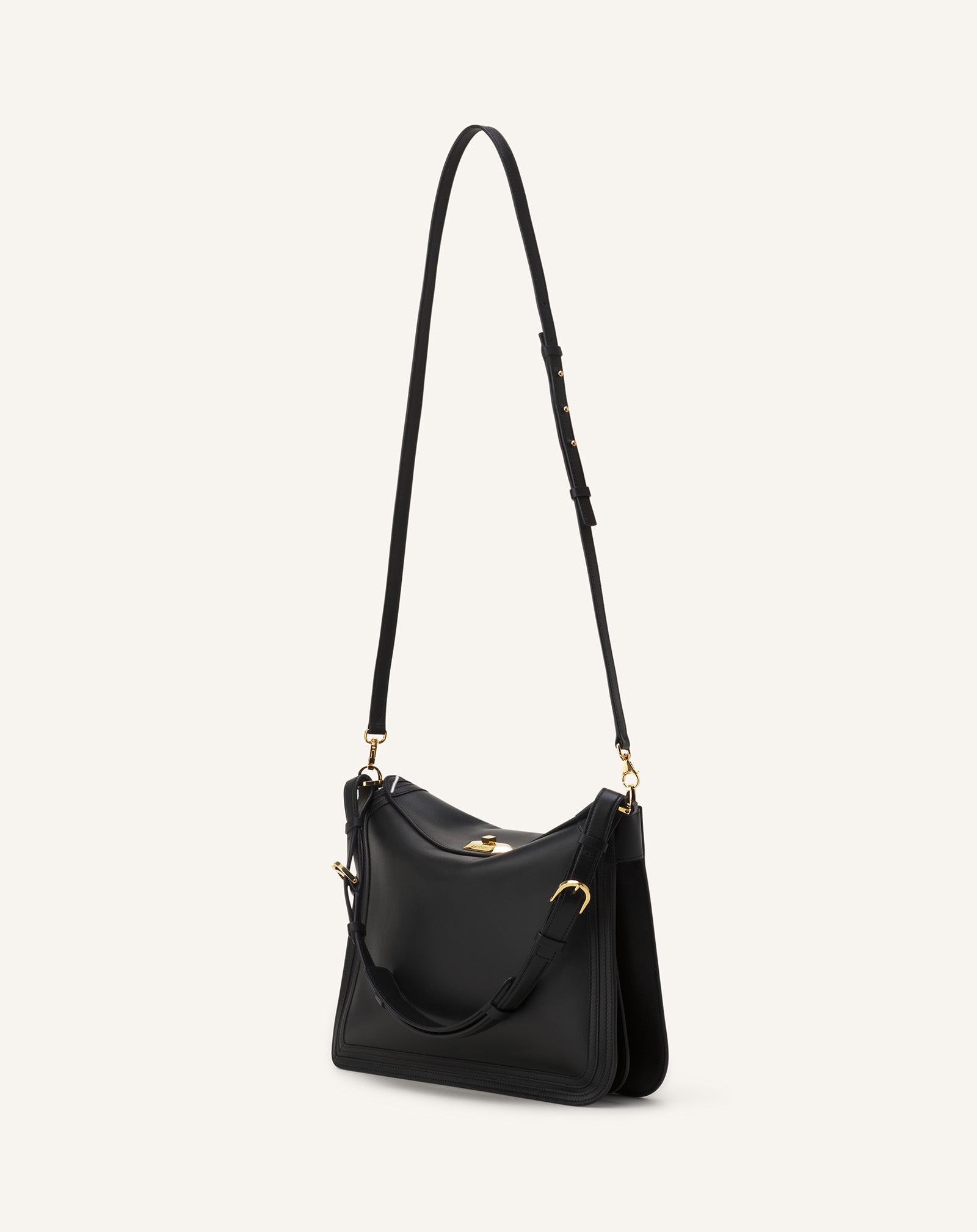COMPAGNON ASYMMETRICAL BAG IN LEATHER - Image 2