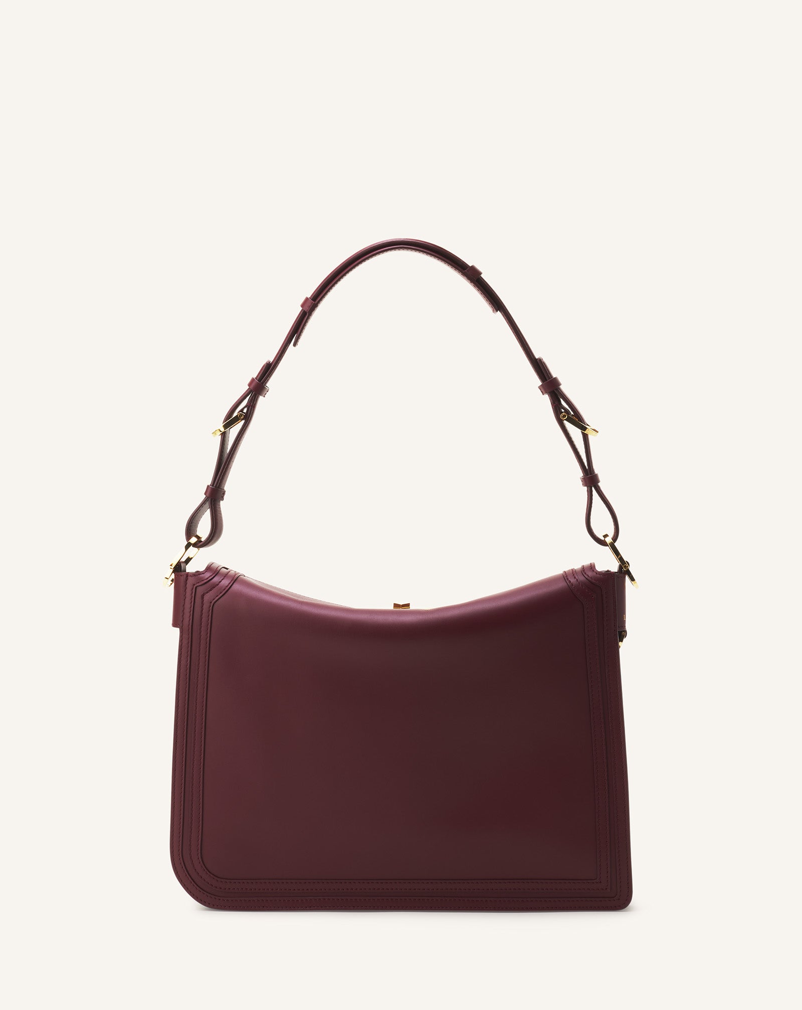 COMPAGNON ASYMMETRICAL BAG IN LEATHER - Image 3