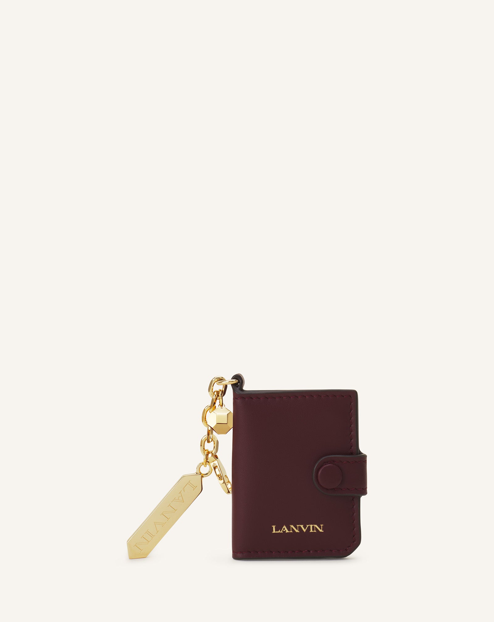 LANVIN LEATHER PHOTO HOLDER