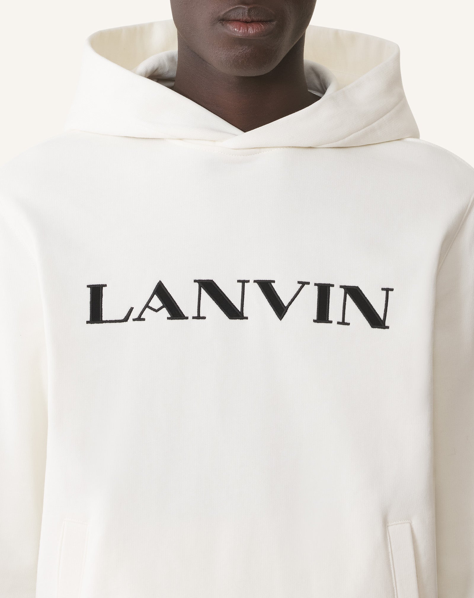 LANVIN EMBROIDERED COTTON HOODIE - Image 5