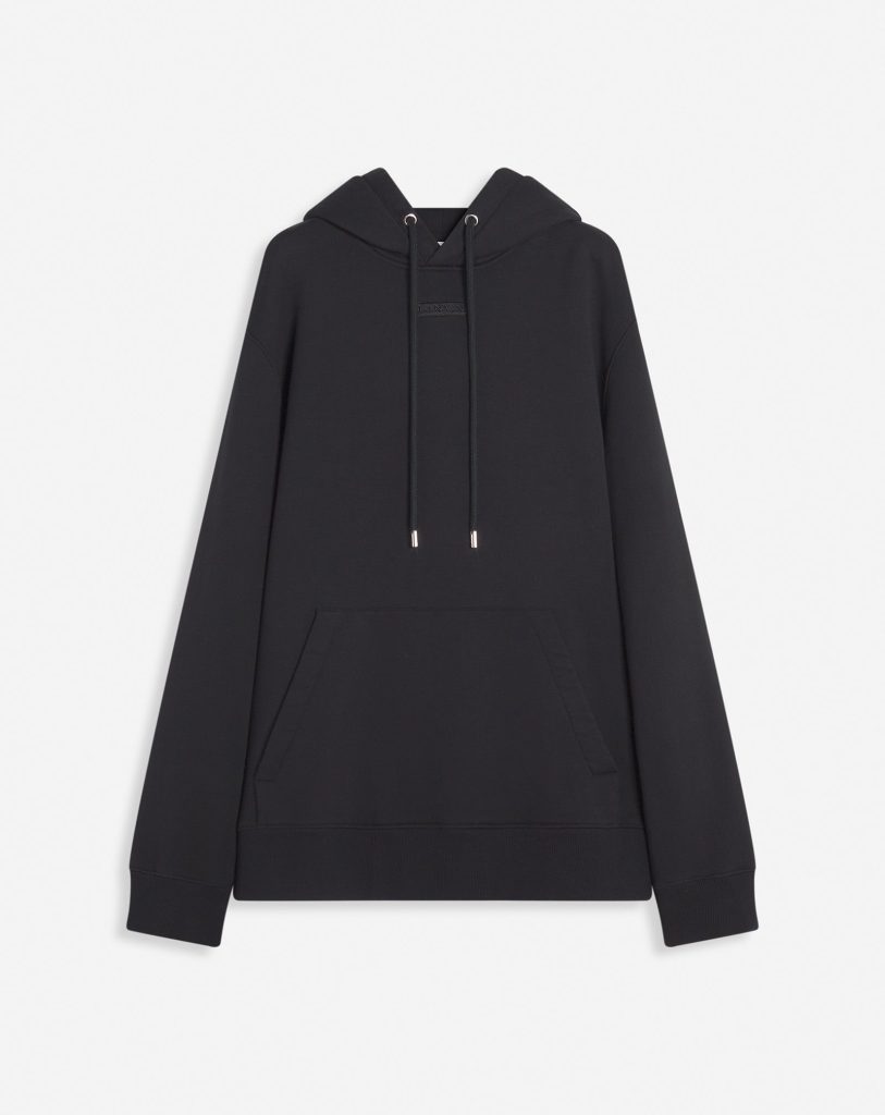 LANVIN DETAIL LOOSE-FITTING HOODIE