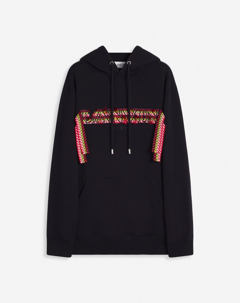 OVERSIZED HOODIE LANVIN CURBLACE