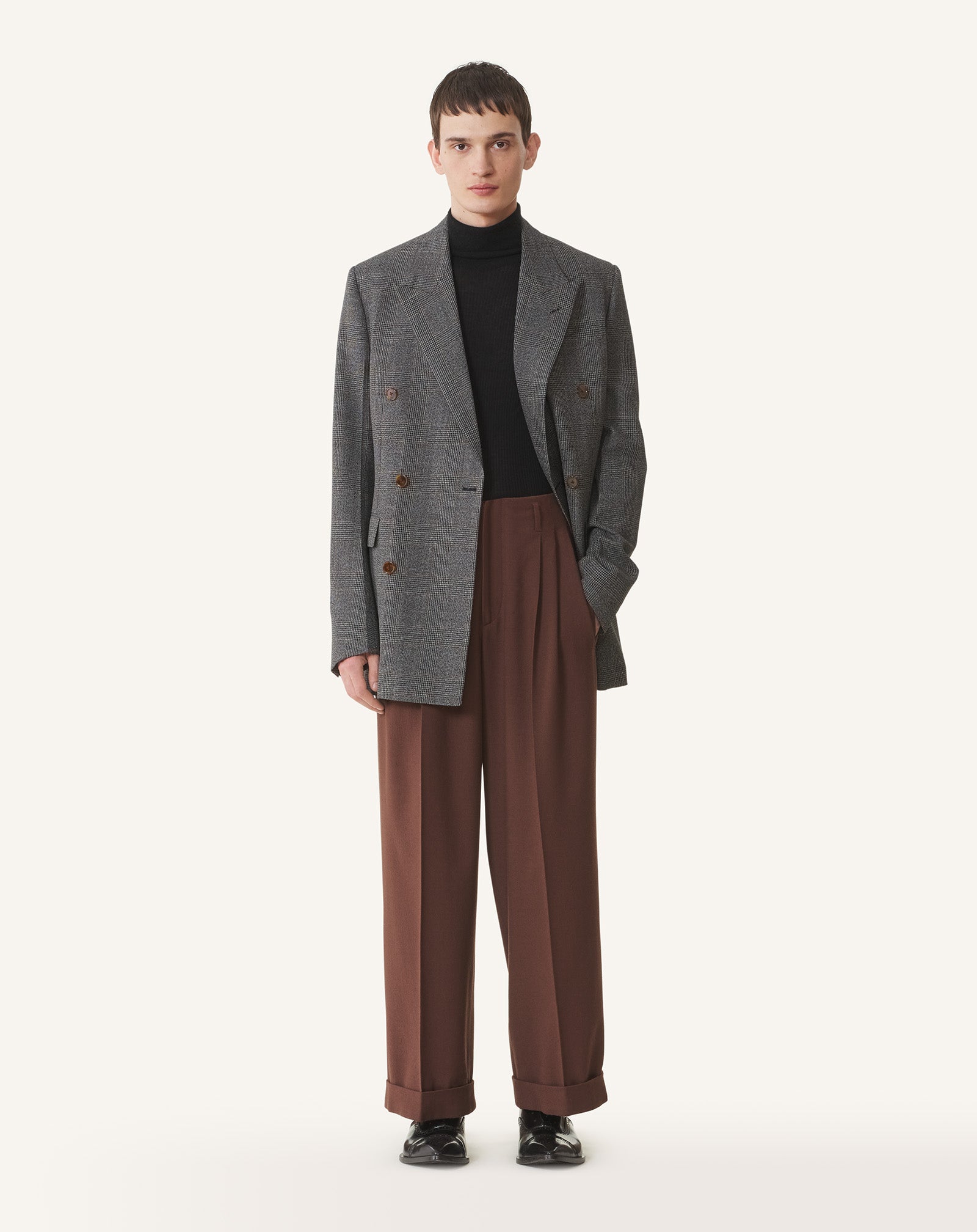 PRINCE OF WALES WOOL JACKET - Image 2