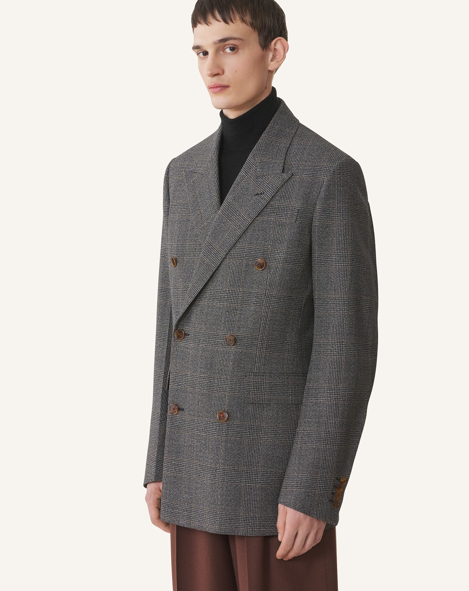 PRINCE OF WALES WOOL JACKET - Image 3