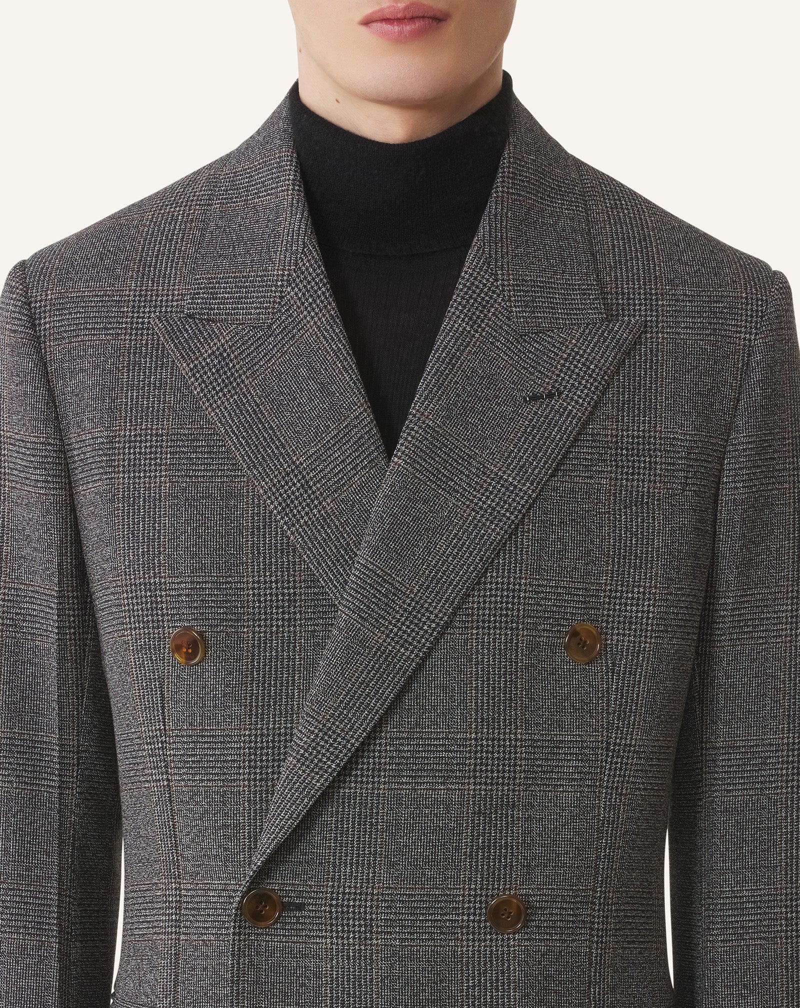 PRINCE OF WALES WOOL JACKET - Image 5