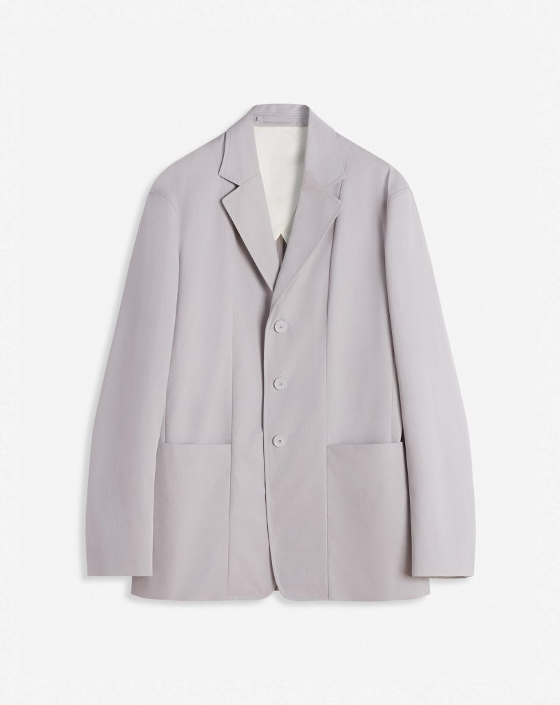 STRAIGHT FIT COTTON JACKET