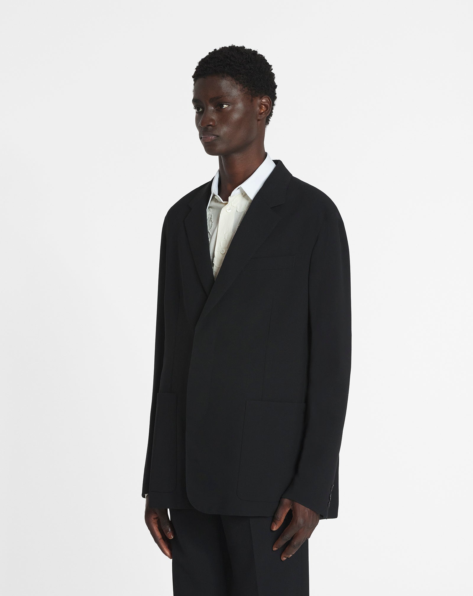 LOOSE-FITTING WOOL JACKET - Image 3